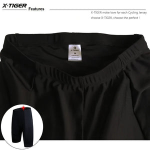 Pantalones Cortos de Ciclismo X-TIGER para Hombre – Confort, Protección y Rendimiento 🚴‍♂️🔥
