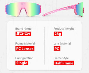 Gafas de Sol de Ciclismo SCVCN UV400 – Protección y Rendimiento para Cada Aventura 😎🚴‍♂️