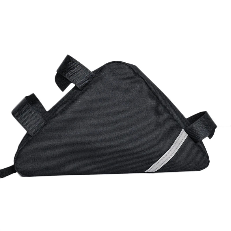 Bolsa triangular para bicicleta, para el manillar delantero de la bicicleta, impermeable, para ciclismo, piezas de bicicleta