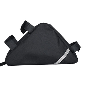Bolsa triangular para bicicleta, para el manillar delantero de la bicicleta, impermeable, para ciclismo, piezas de bicicleta