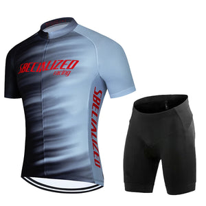 Conjuntos de Jersey de ciclismo de equipo de verano para bicicleta de montaña, transpirables, de manga corta, para hombre