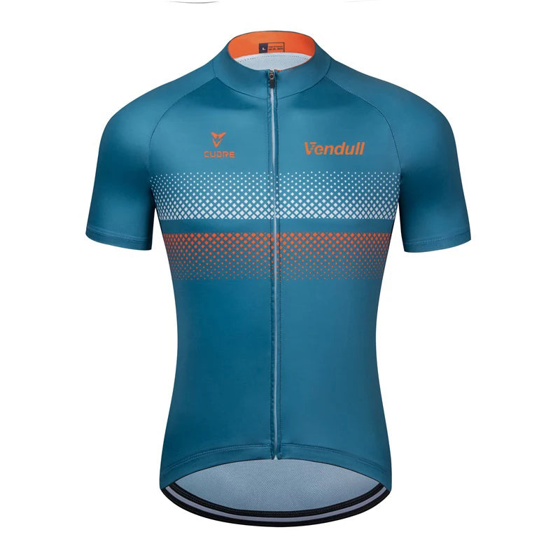 Maillot de Ciclismo de Manga Corta para Hombre – Transpirable y Profesional 🚴‍♂️☀️