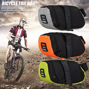 Bolsa Portátil para Sillín de Bicicleta de Montaña – Reflectante y Funcional 🚴‍♂️🔧