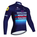 Maillot de Ciclismo de Manga Larga Quick-Step Team – Ideal para Otoño 🍂🚴‍♂️