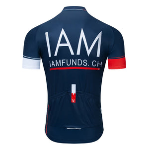 Maillot de Ciclismo del Equipo IAM para Hombre – Ropa Profesional de Ciclismo 🚴‍♂️🔥