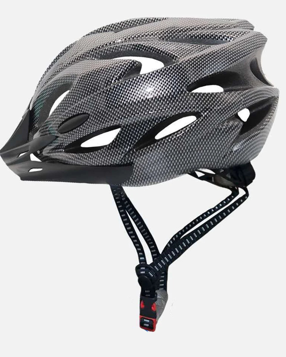Casco de Ciclismo con Forro Cómodo y Textura de Fibra Ligera – Ideal para MTB y Ruta 🚴‍♂️🏔️