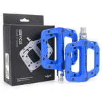 Pedales de bicicleta de montaña Lebycle con rodamiento de nailon, antideslizantes y de alta resistencia. Accesorios para ciclismo.