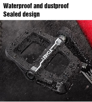 Pedales de bicicleta de montaña Lebycle con rodamiento de nailon, antideslizantes y de alta resistencia. Accesorios para ciclismo.