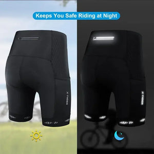 Pantalones Cortos de Ciclismo X-TIGER para Hombre – Comodidad y Rendimiento en Cada Ruta 🚴‍♂️🔥