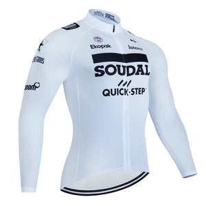 Maillot de Ciclismo de Manga Larga Quick-Step Team – Ideal para Otoño 🍂🚴‍♂️