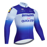 Maillot de Ciclismo de Manga Larga Quick-Step Team – Ideal para Otoño 🍂🚴‍♂️