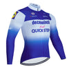 Maillot de Ciclismo de Manga Larga Quick-Step Team – Ideal para Otoño 🍂🚴‍♂️