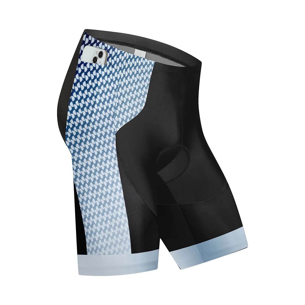 Pantalones Cortos de Ciclismo Pro Team 2025 para Hombre con Bolsa – Rendimiento, Comodidad y Tecnología 🚴‍♂️🔥