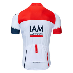Maillot de Ciclismo del Equipo IAM para Hombre – Ropa Profesional de Ciclismo 🚴‍♂️🔥