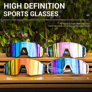 SCVCN - Nuevas gafas de sol para ciclismo al aire libre, para hombre y mujer, para ciclismo de montaña o carretera, con protección UV400