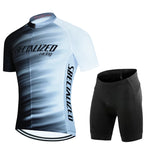 Conjuntos de Jersey de ciclismo de equipo de verano para bicicleta de montaña, transpirables, de manga corta, para hombre